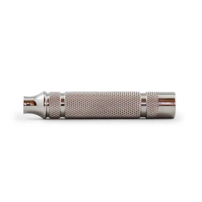 Razorock manico Thick Bar in acciaio inox per rasoi di sicurezza 76mm