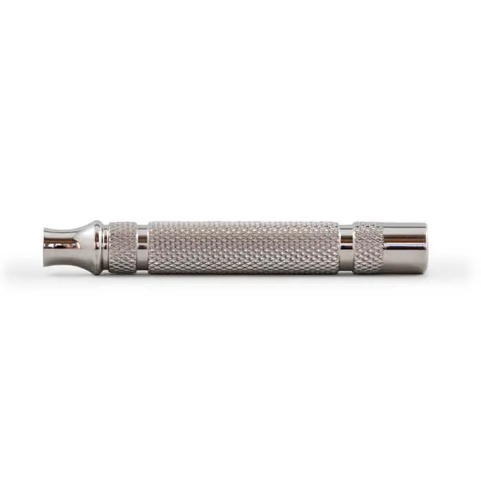 Razorock manico Thin Bar in acciaio inox per rasoi di sicurezza 76mm