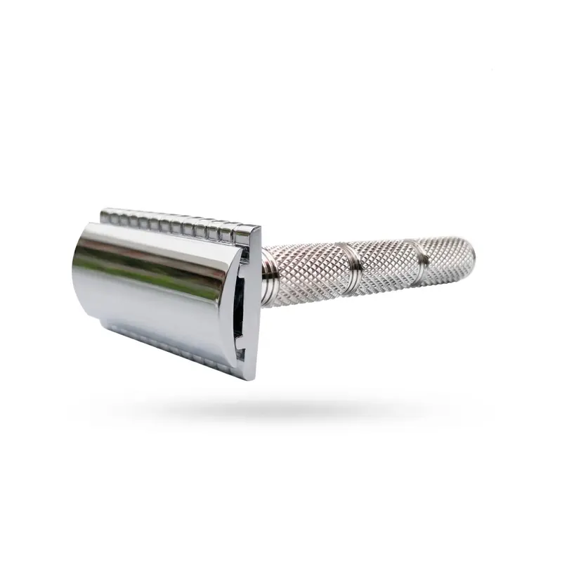 Razorock Menton Safety Razor Super Knurl Handle