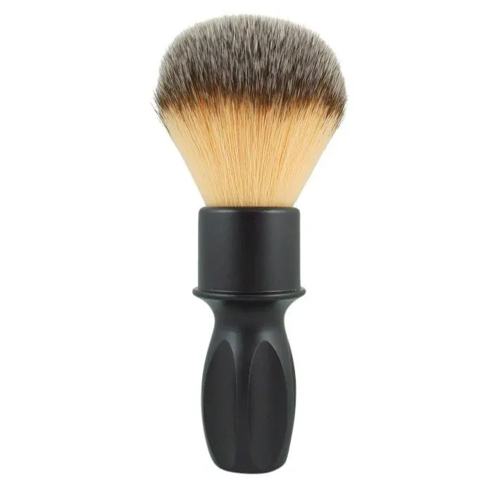 Razorock pennello da barba sintetico 400 nero opaco Plissoft Noir 24mm