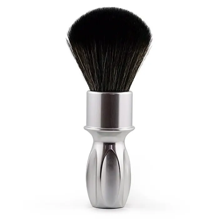 Razorock pennello da barba sintetico silver 400 Plissoft Noir 24mm