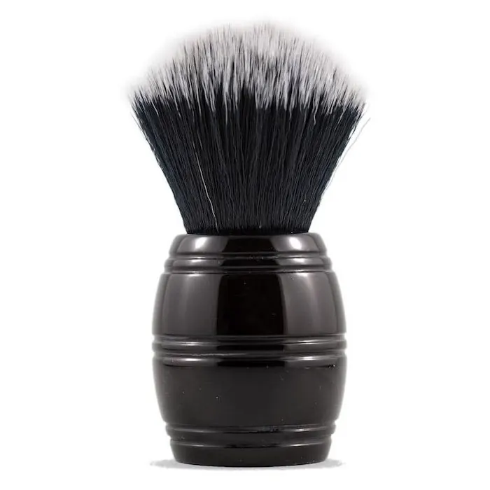 Razorock pennello da barba sintetico Tuxedo Plissoft Barrel 24mm