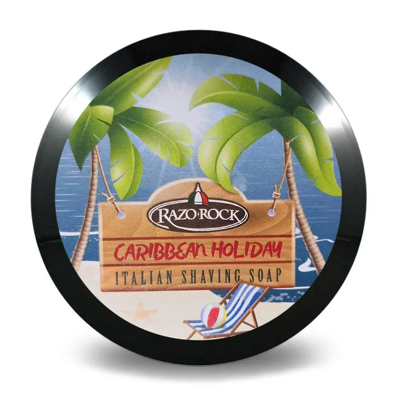 Razorock sapone da barba Caribbean Holiday 150ml