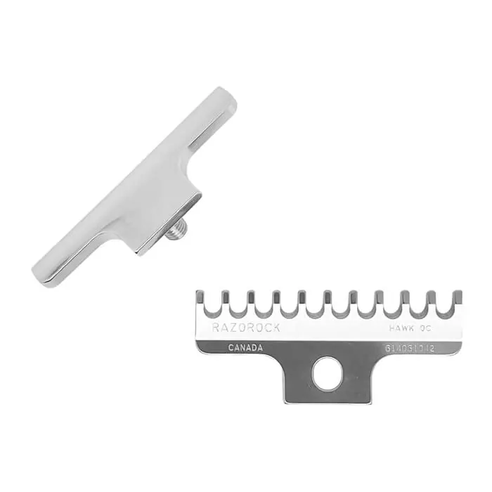 Razorock testina Hawk open comb per rasoi di sicurezza