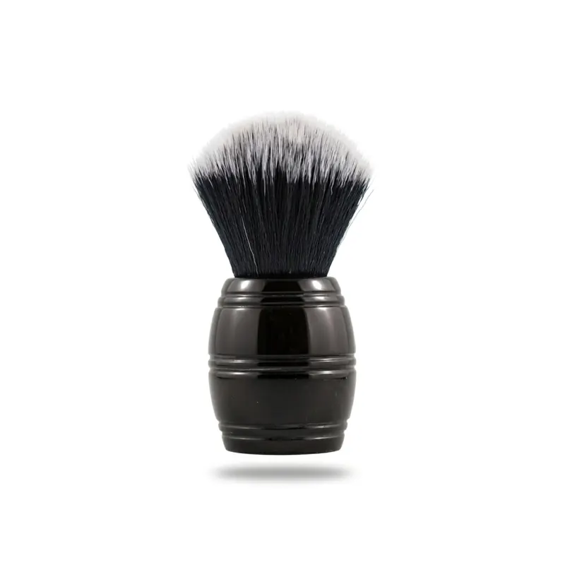 Razorock Tuxedo Plissoft Barrel Synthetic Shaving Brush 24mm