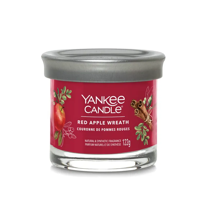 Red Apple Wreath SMALL YANKEE CANDLE | Pinalli