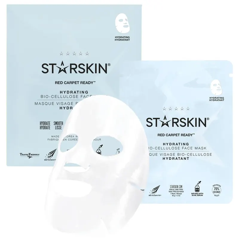 RED CARPET READY™ Hydrating Bio-Cellulose Face Mask STARSKIN | Pinalli