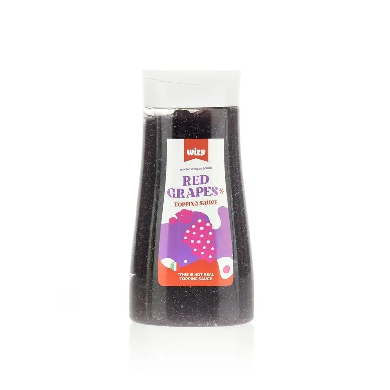 Red Grapes Topping Sauce Bagno Doccia Scrub WIZY | Pinalli
