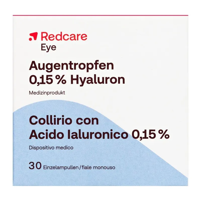 Redcare Collirio con ialuronato di sodio 0,15%