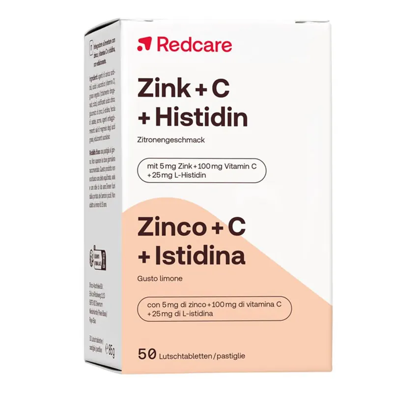Redcare Zinco + Vitamina C + Istidina