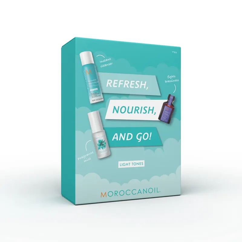 Refresh, Nourish & Go 2025 - Light Tones MOROCCANOIL | Pinalli