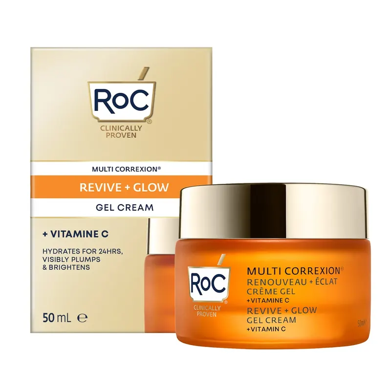 Revive + Glow Crema Viso Gel 50ml ROC | Pinalli