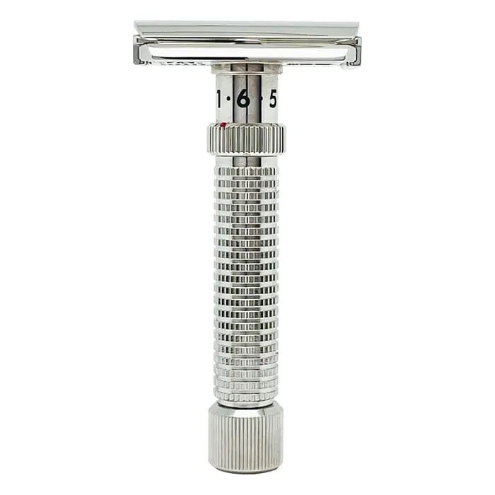 Rex rasoio di sicurezza regolabile Ambassador Deluxe Rhodium Supply Co