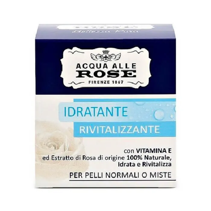 Roberts acqua alle rose crema viso idratante e rivitalizzante 50ml