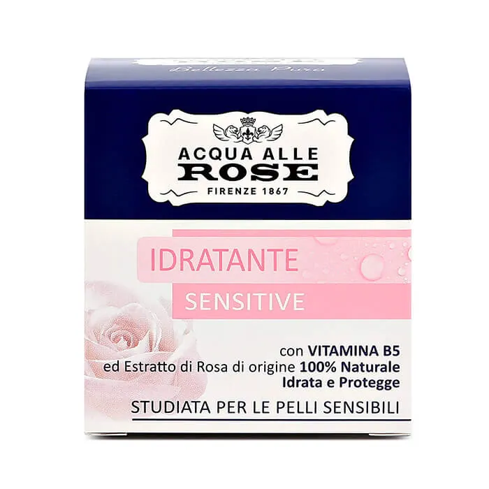Roberts acqua alle rose crema viso lenitiva pelli sensibili 50ml