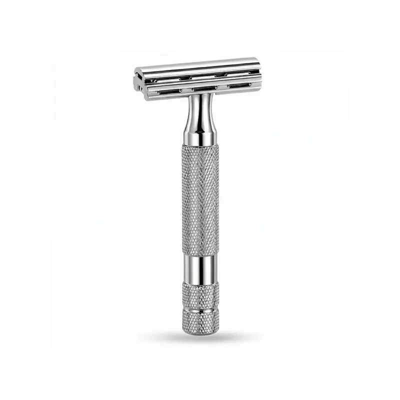 Rockwell 6C Classic Safety White Razor Chrome.