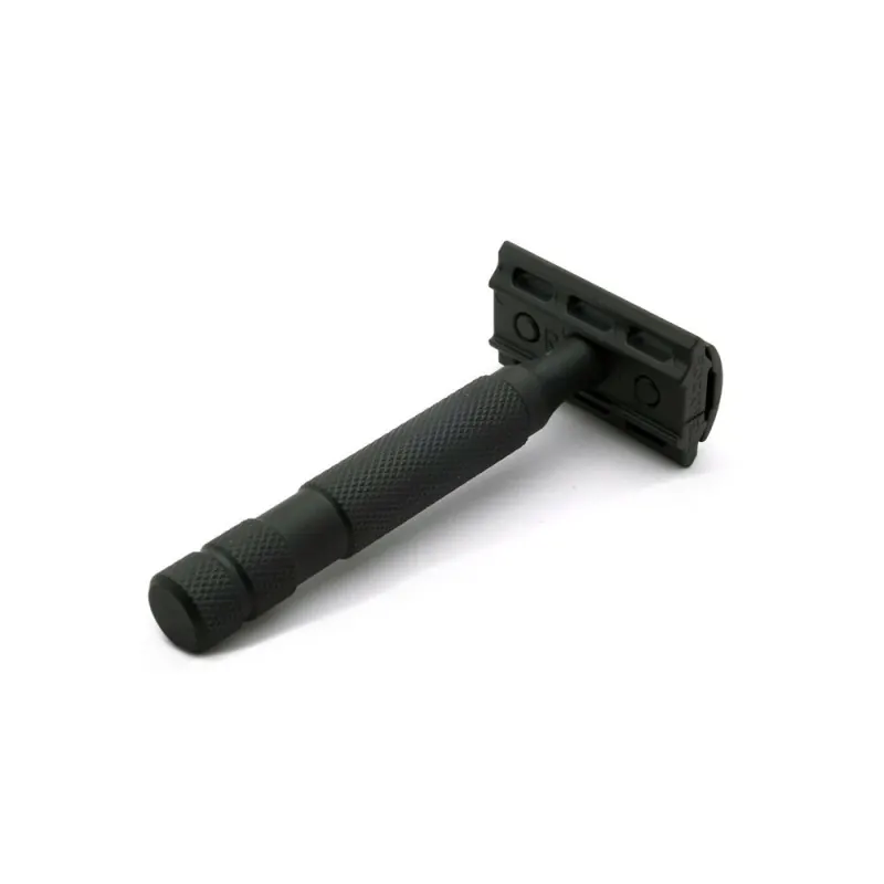 Rockwell 6S Adjustable Stainless Steel Safety Razor Matte Black