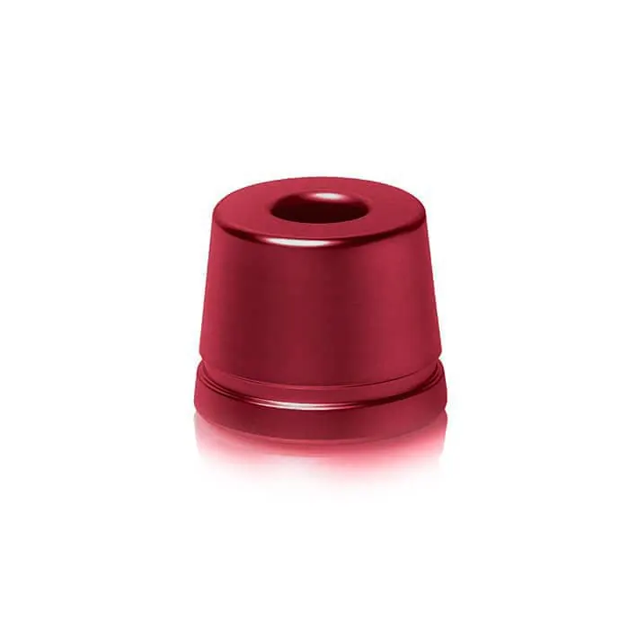 Rockwell base stand per rasoio di sicurezza in acciaio inox red