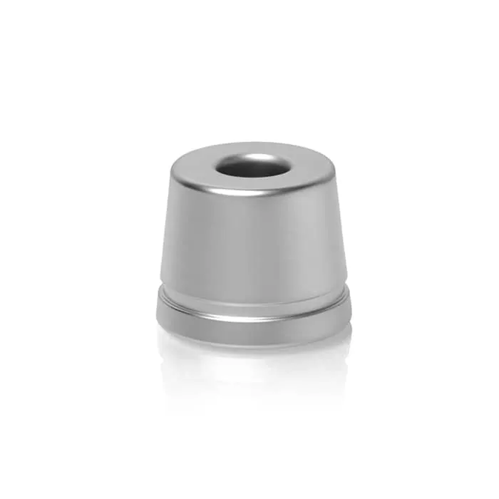 Rockwell base stand per rasoio di sicurezza in acciaio inox spazzolato