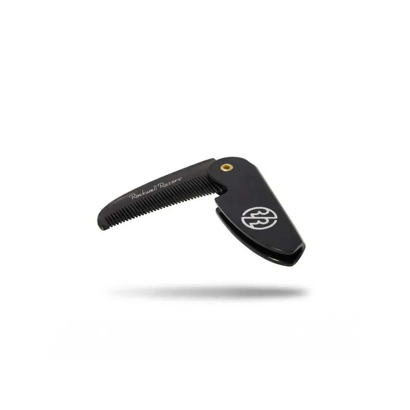 Rockwell Folding Moustache and Beard Comb