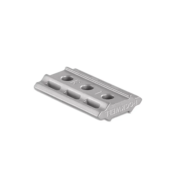 Rockwell piastra 1-3 in acciaio inox per rasoio 6S