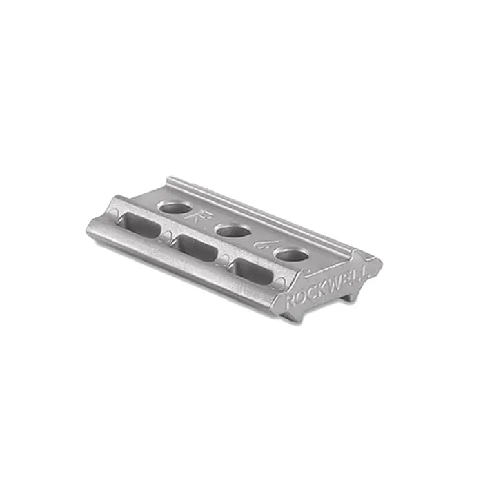 Rockwell piastra 5-6 in acciaio inox per rasoio 6S
