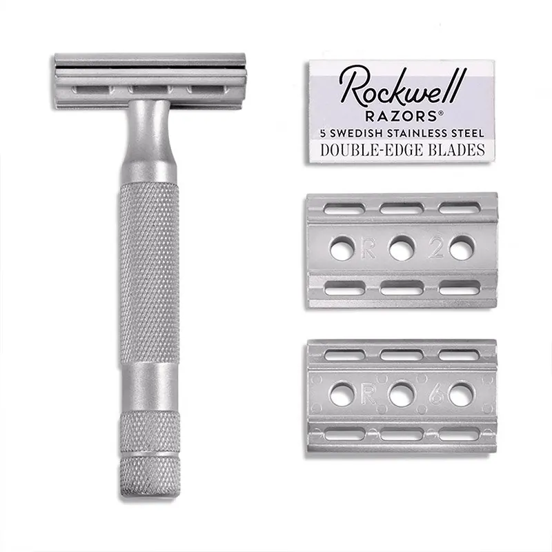 Rockwell rasoio di sicurezza 6S in acciaio inox