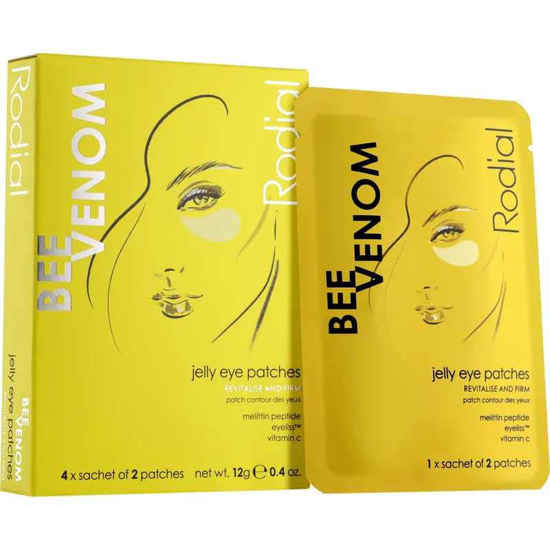 Rodial Bee Venom Jelly Eye Patches, Box (4 pezzi)