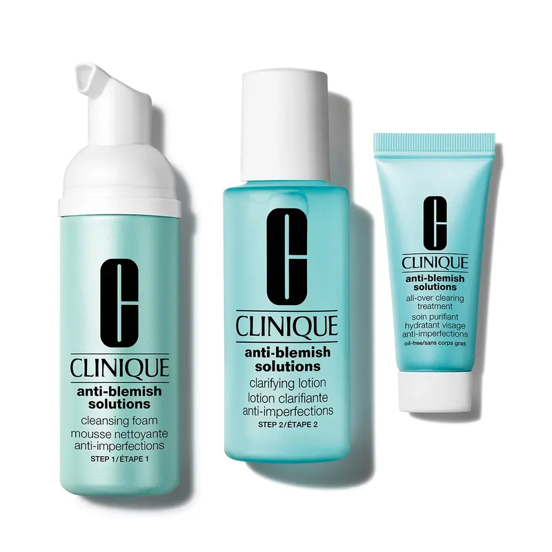 Routine Anti Imperfezioni Mini Kit- Set Skincare CLINIQUE | Pinalli