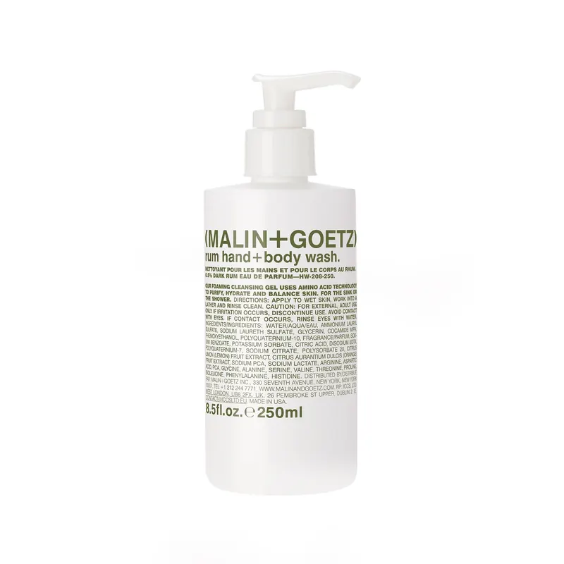 Rum Hand + Body Wash 250ml MALIN+GOETZ | Pinalli