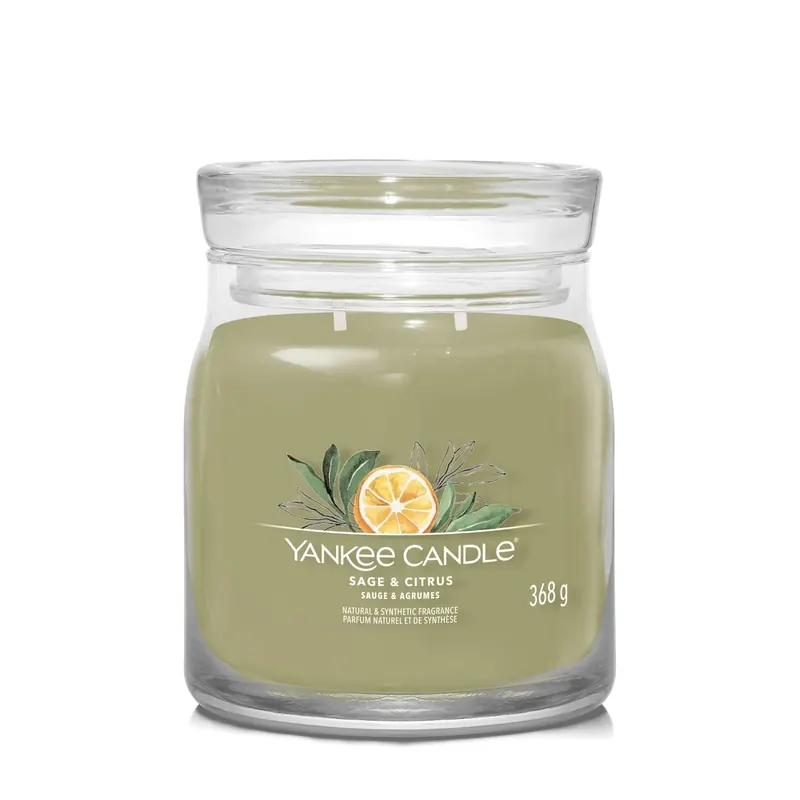 Sage & Citrus MEDIUM YANKEE CANDLE | Pinalli