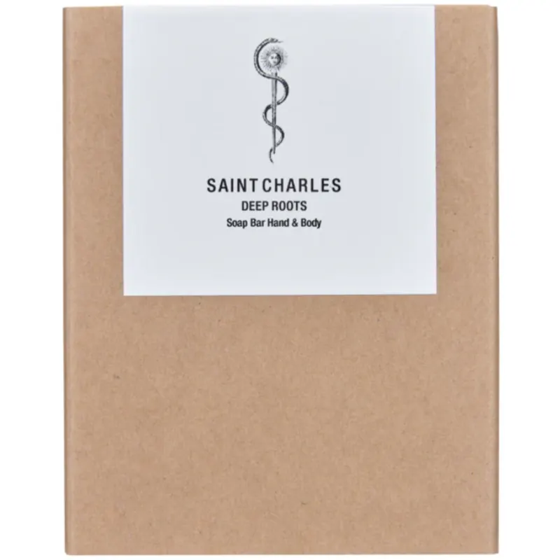SAINT CHARLES Deep Roots Hand & Body Soap Bar, 90 g