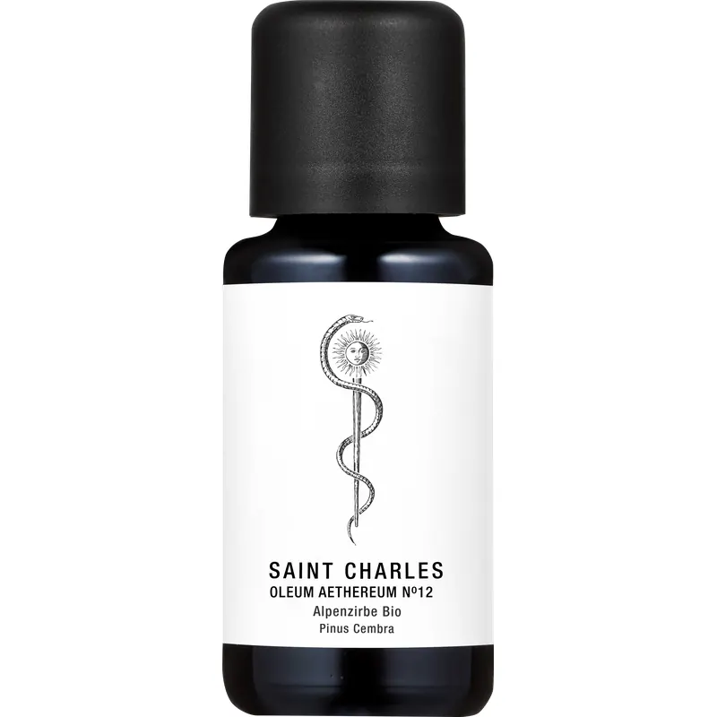 SAINT CHARLES Swiss Stone Pine Oil Blend, Organic, 20 ml