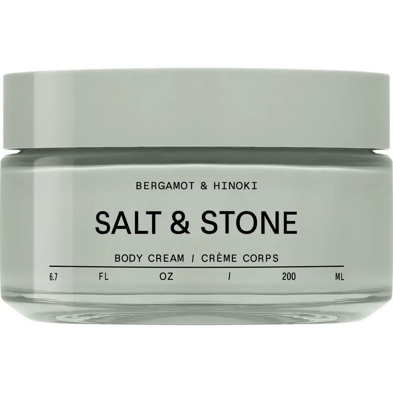 SALT & STONE Bergamot & Hinoki Body Cream, 200 ml