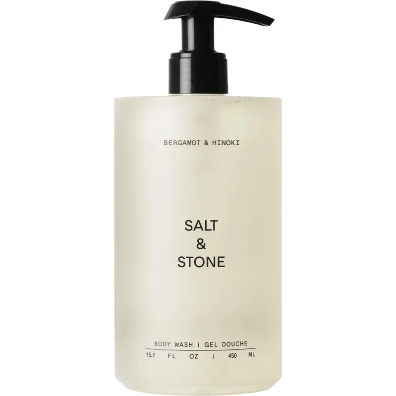 SALT & STONE Bergamot & Hinoki Body Wash, 450 ml