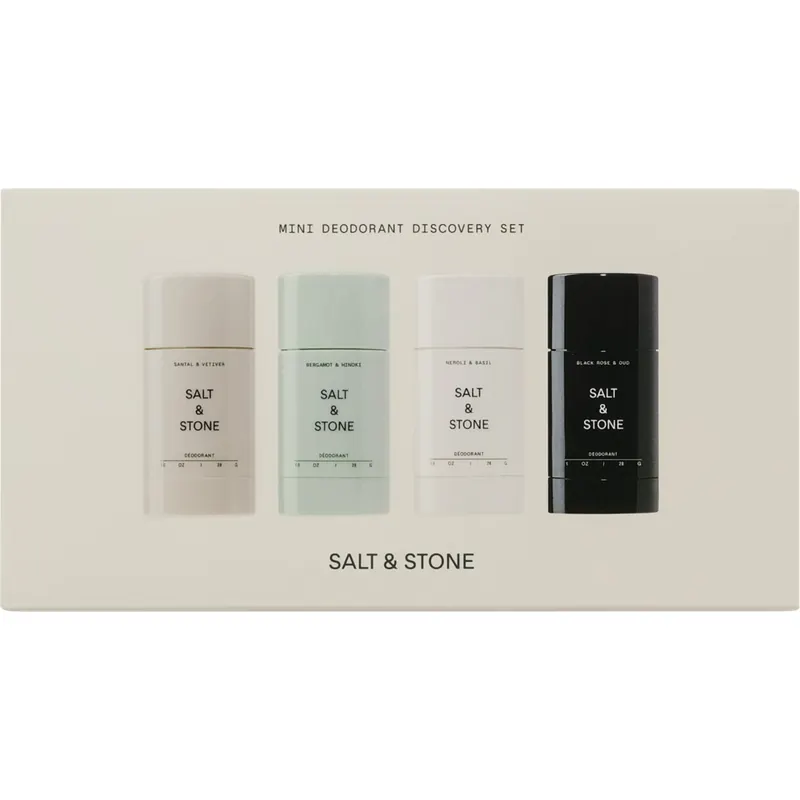 SALT & STONE Mini Deodorant Discovery Set