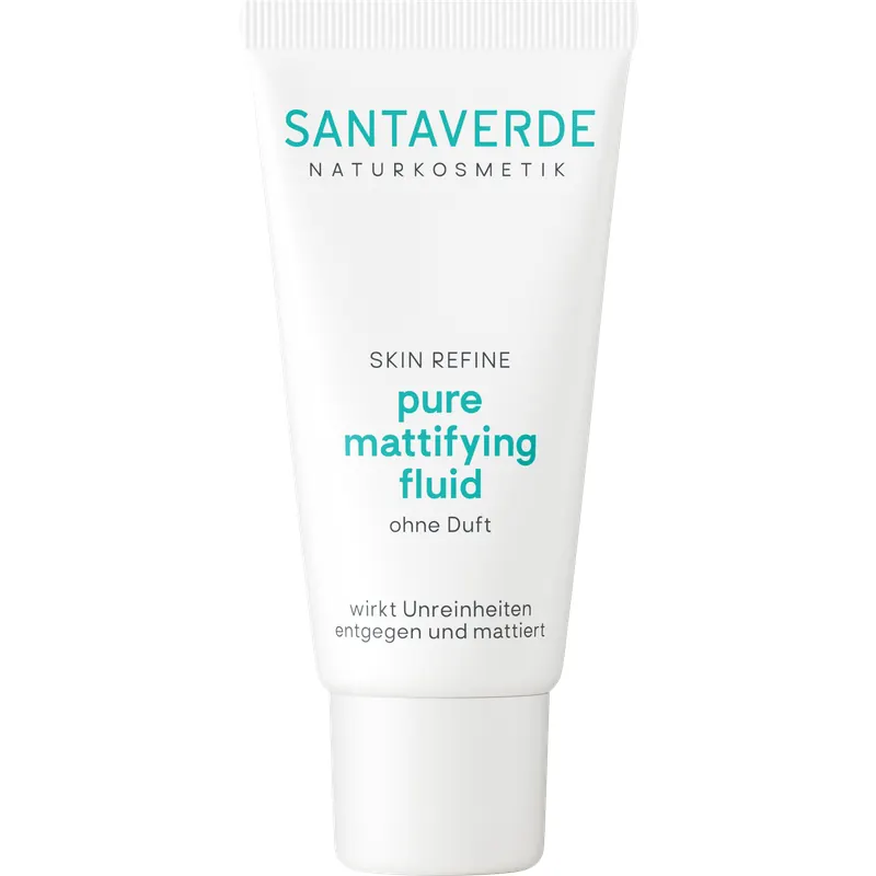 Santaverde Pure Mattifying Fluid - senza Profumazione, 30 ml