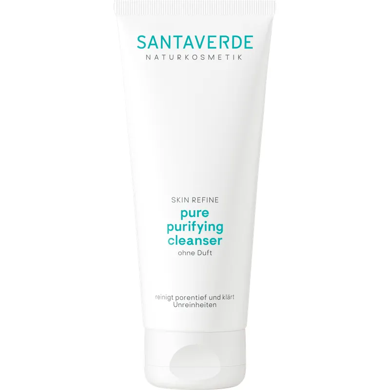 Santaverde Pure Purifying Cleanser - senza Profumazione, 100 ml