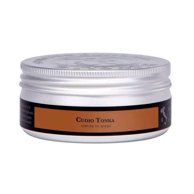 Saponificio Bignoli Cuoio Tonka Shaving Soap 175g