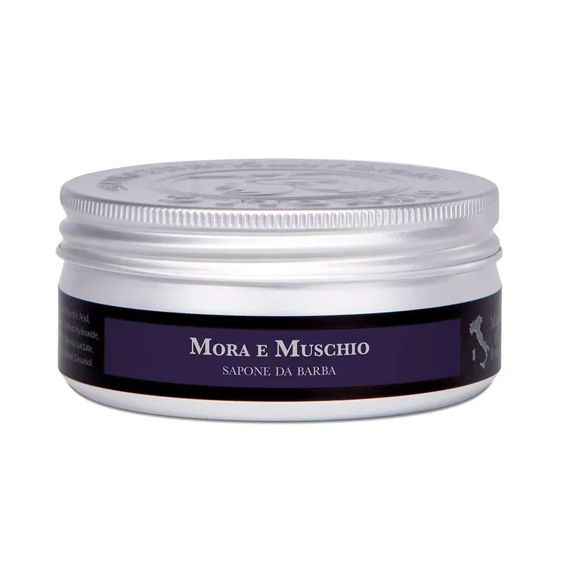 Saponificio Bignoli sapone da barba Mora e Muschio 175gr
