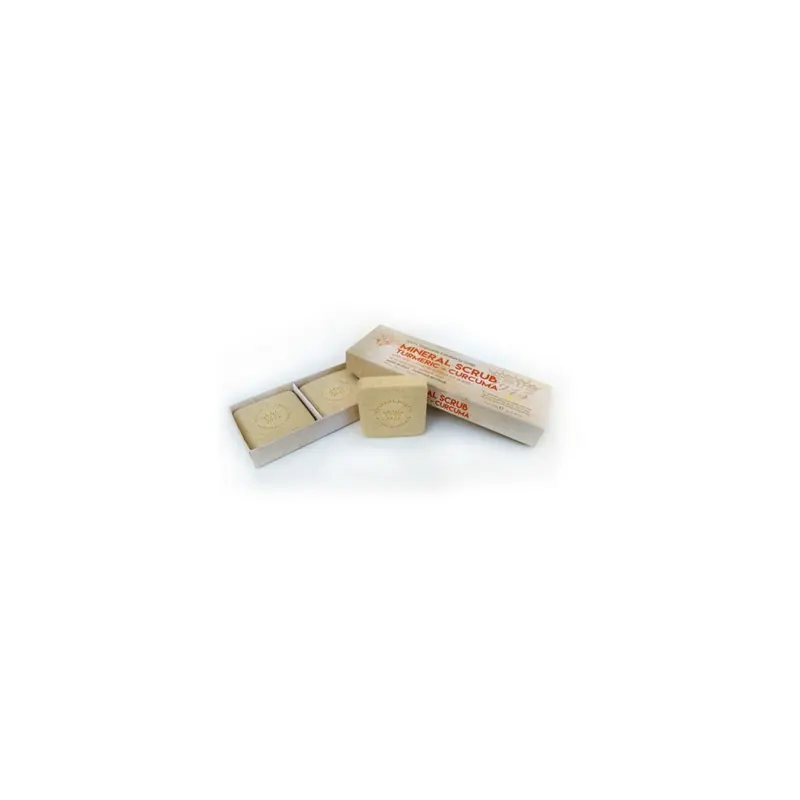 Saponificio Vareisno Curcuma Vegetable Exfoliating Soap 3x100gr