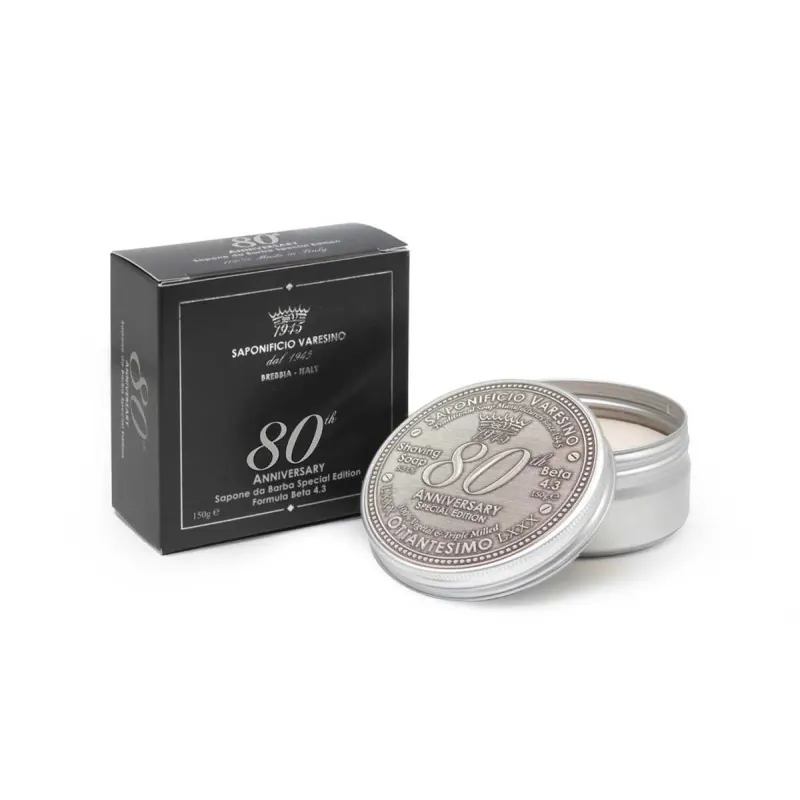 Saponificio Varesino 80th Anniversary Shaving Soap 150g 4.3