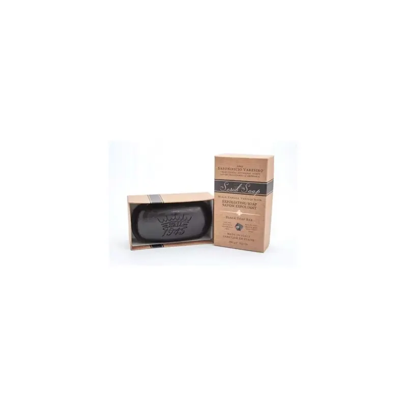 Saponificio Varesino Scrub Black Vanilla Soap 300g