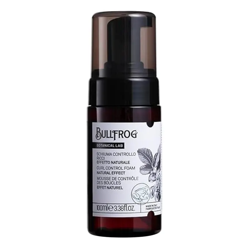 Schiuma capelli ricci Bullfrog effetto naturale 100ml