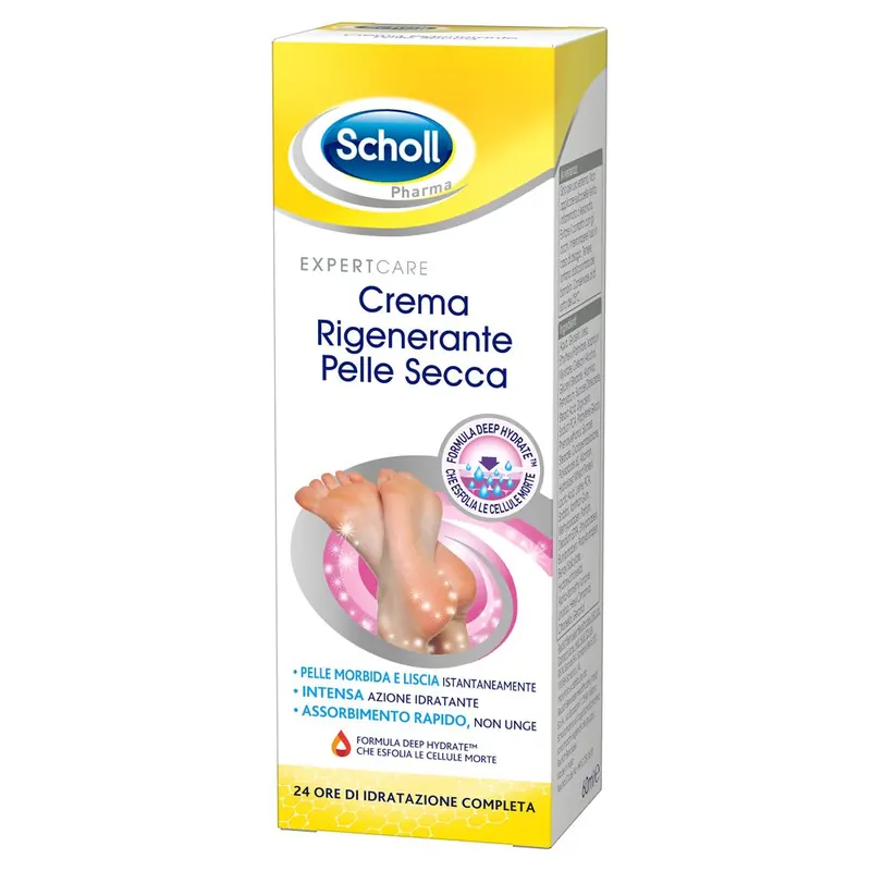 Scholl Crema Rigenerante Pelle Secca Piedi