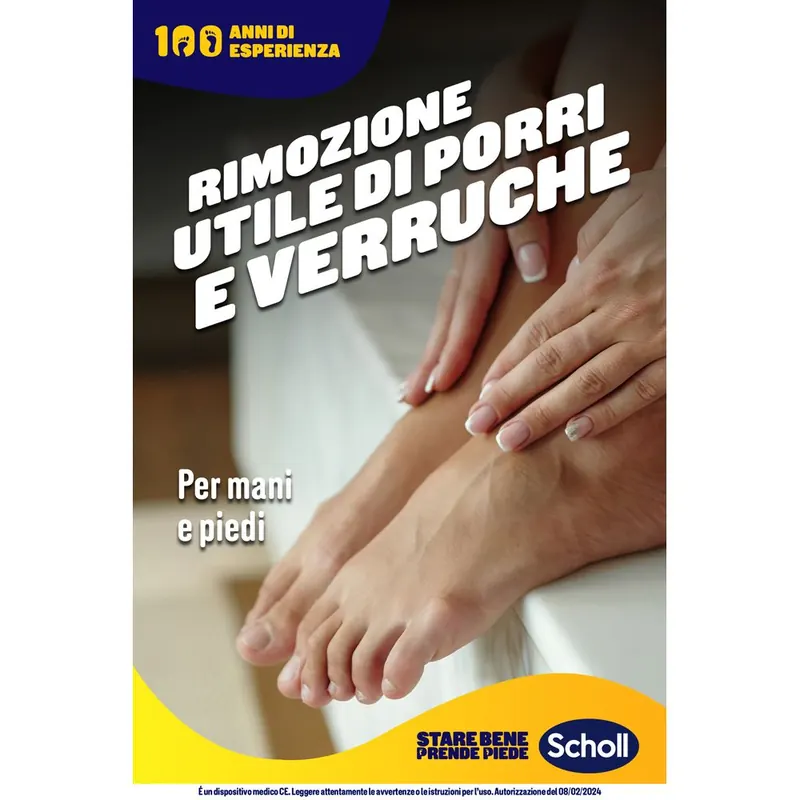 Scholl Freeze Verruca, Rimozione Verruche e Porri