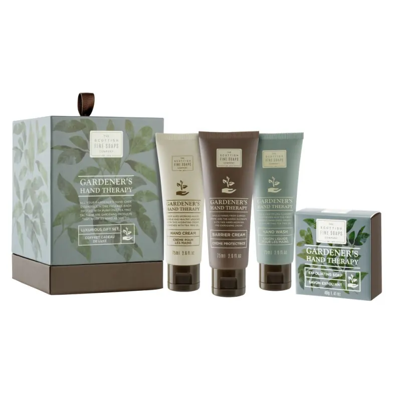 Scottish Fine Soaps Gardenerâs Hand Therapy Luxurious Gift Set