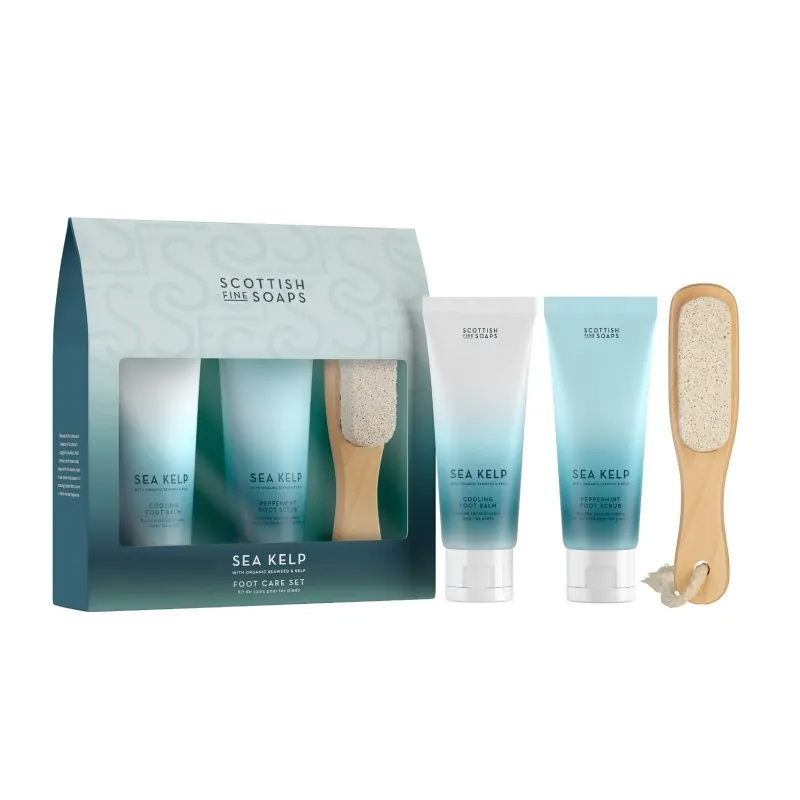 Scottish Fine Soaps Sea Kelp Foot Care Gift Set