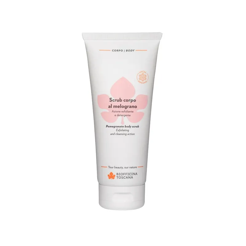 Scrub corpo al melograno 200g BIOFFICINA TOSCANA | Pinalli