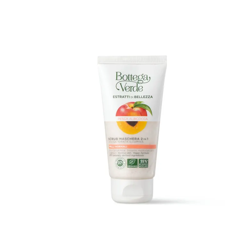 Scrub Maschera 2 In 1 - Pesca E Albicocca BOTTEGA VERDE | Pinalli
